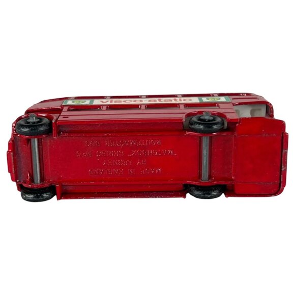Matchbox Laney Diecast Routemaster #5 London Bus BP Visco Static Decker England - Picture 8 of 9